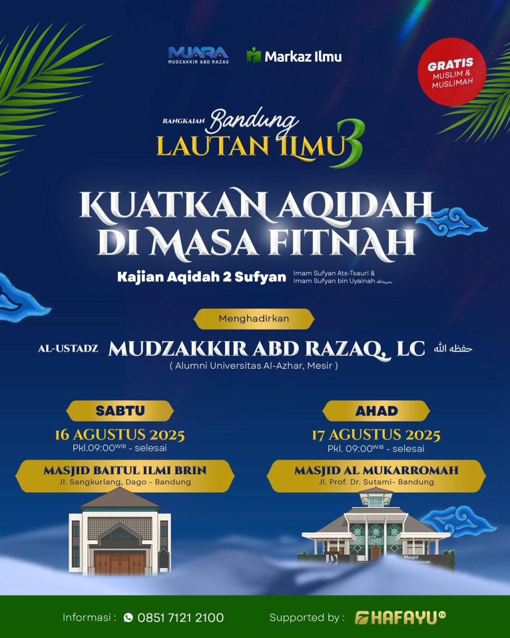 Kajian Ustadz Mudzakkir Abd Razaq 